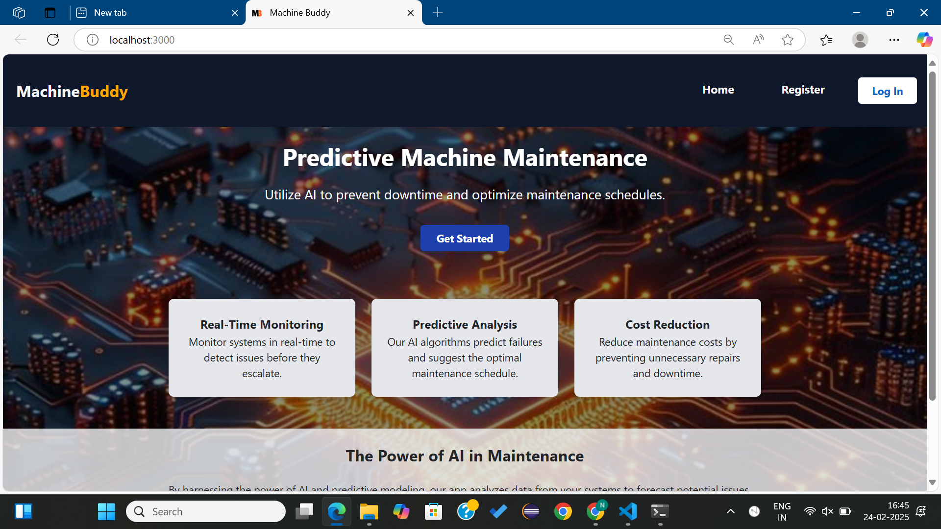 Predictive Machine Failure Model